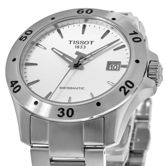 Tissot V8 Classical Silver Men's Watch - Picture 2 of 5
